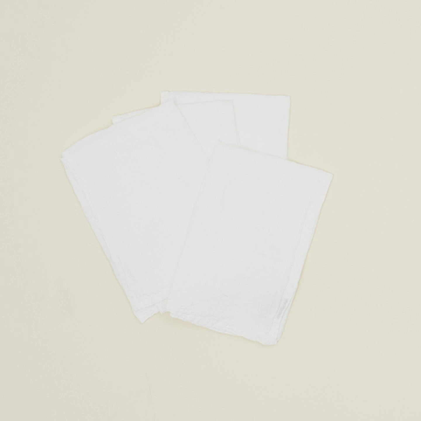 Simple Linen Napkin - White