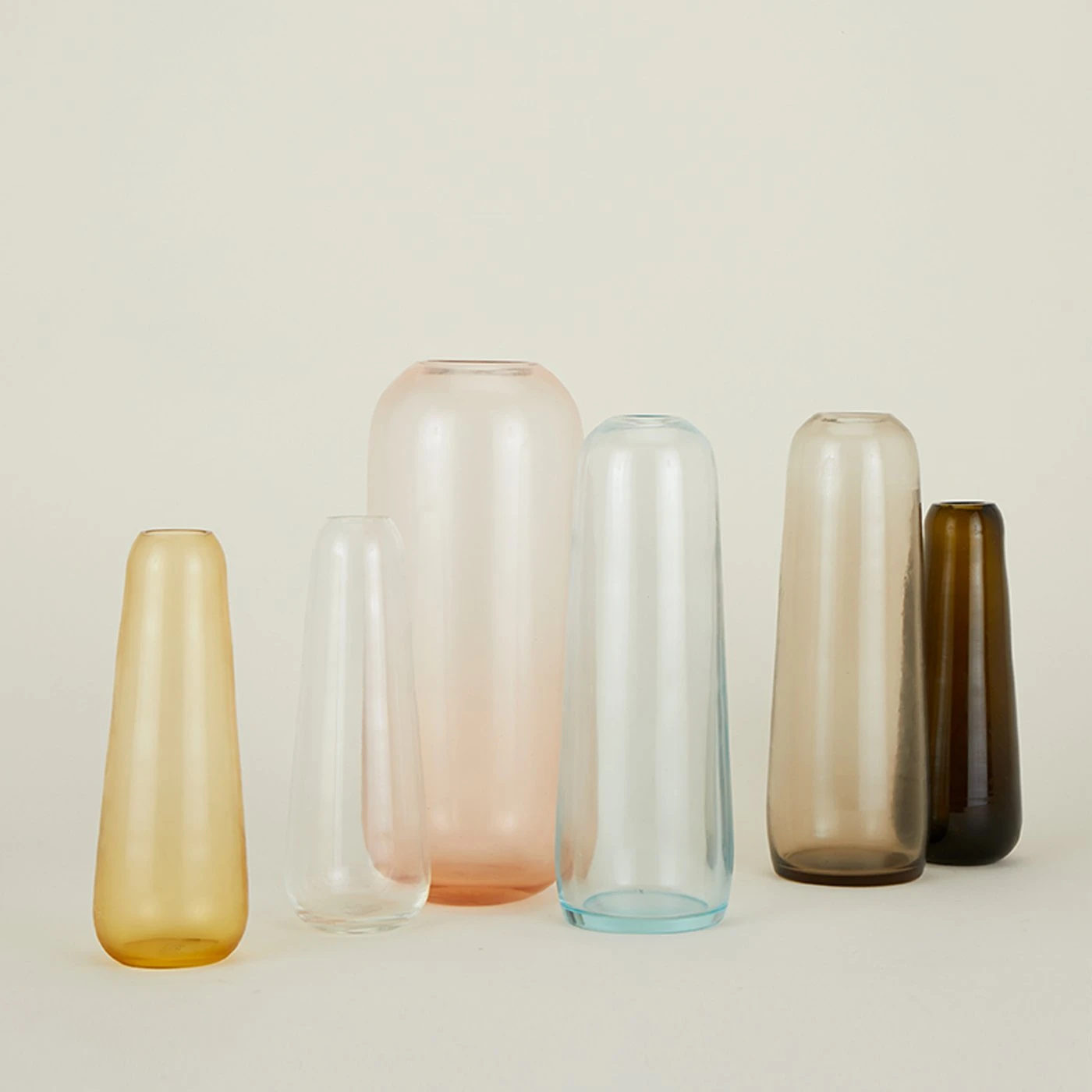 Aurora Slim Drop Vase - Olive - Image 2