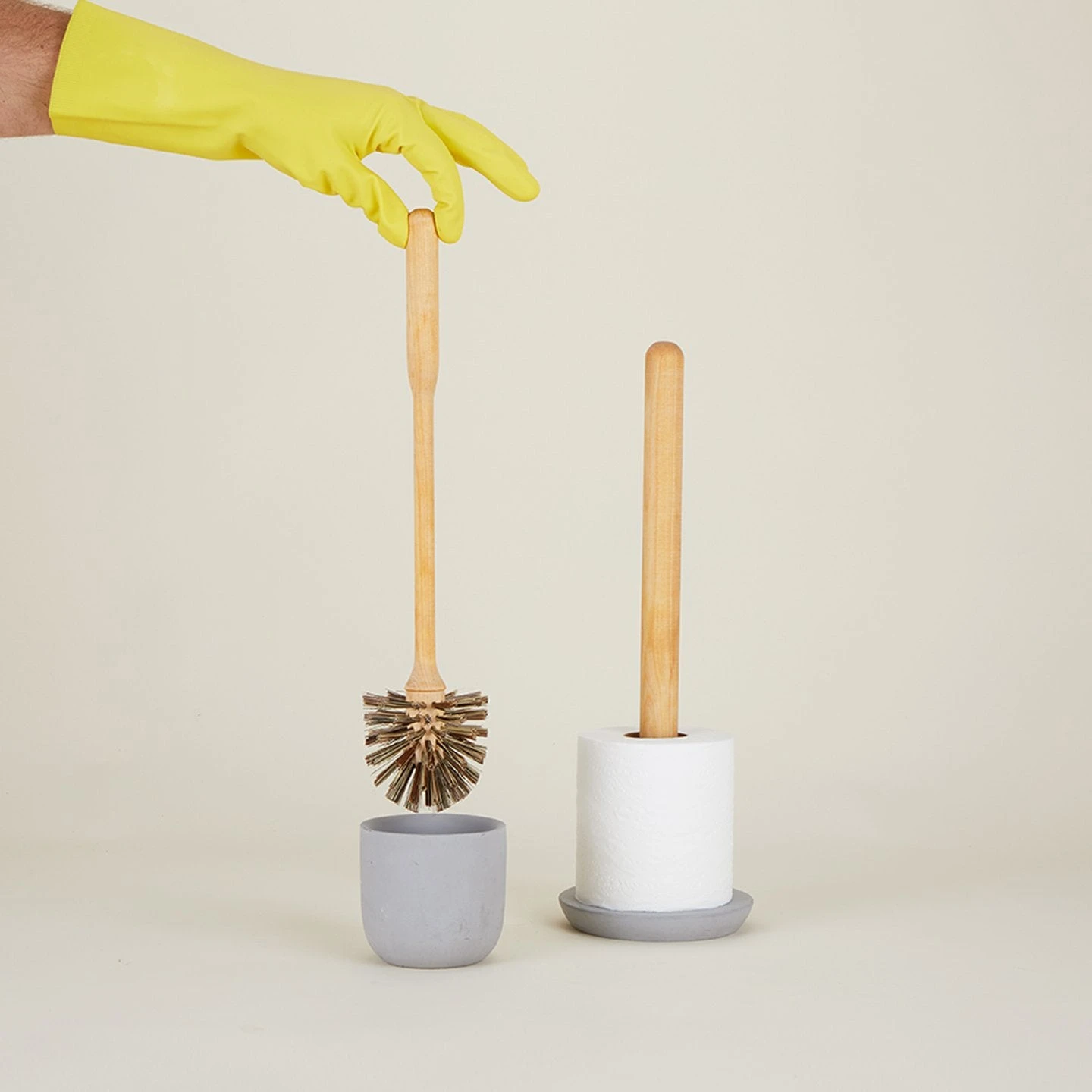 Iris Hantverk Concrete Toilet Brush - Image 2
