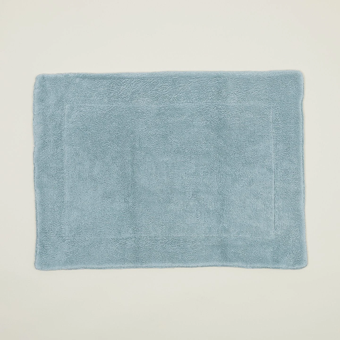 Simple Terry Bath Mat - Sky