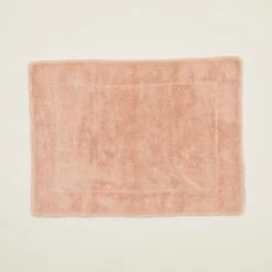 Simple Terry Bath Mat - Blush