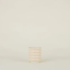 Contour Block Planter - Apricot