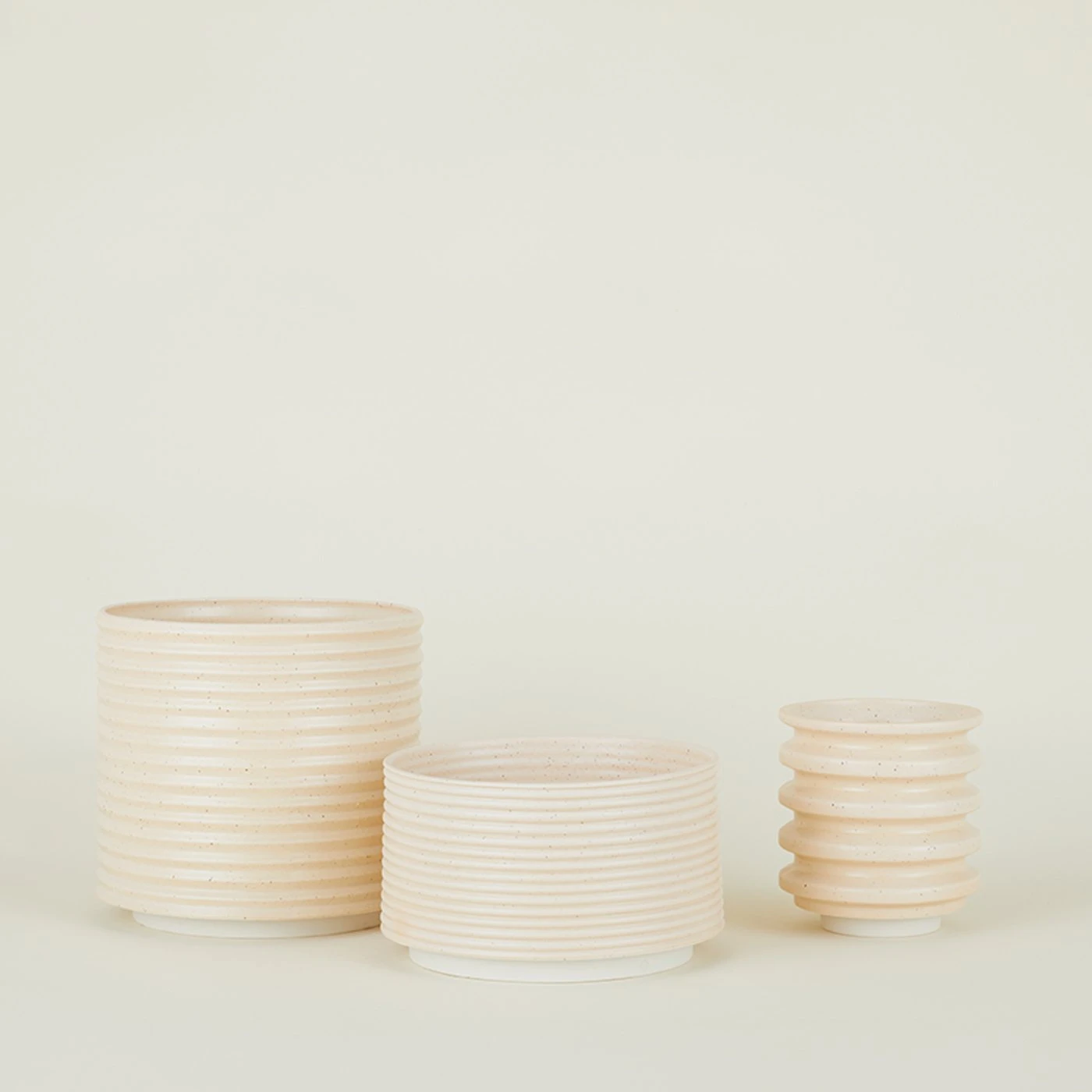 Contour Block Planter - Apricot - Image 3