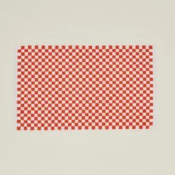 Roman Check Bath Mat - Paloma