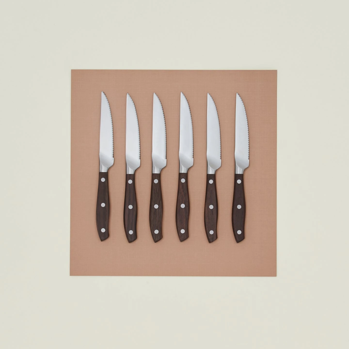 Rosewood Steak Knife Set