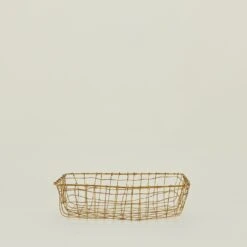 Brass Basket - Low