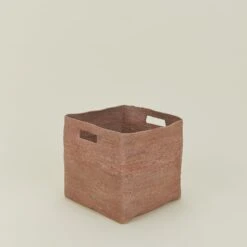 Essential Square Basket - Blush