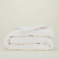 Simple Linen Duvet - Petal
