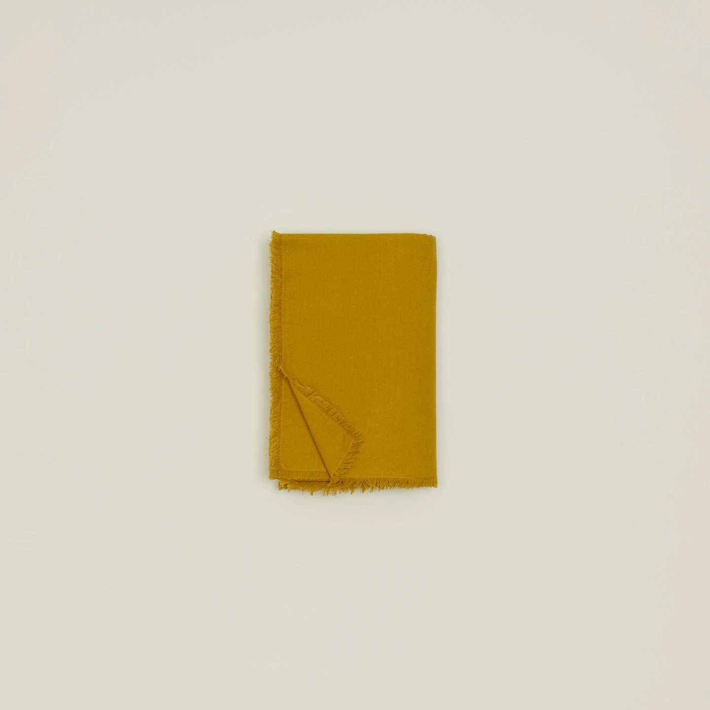 Essential Cotton Tablecloth - Mustard - Image 4