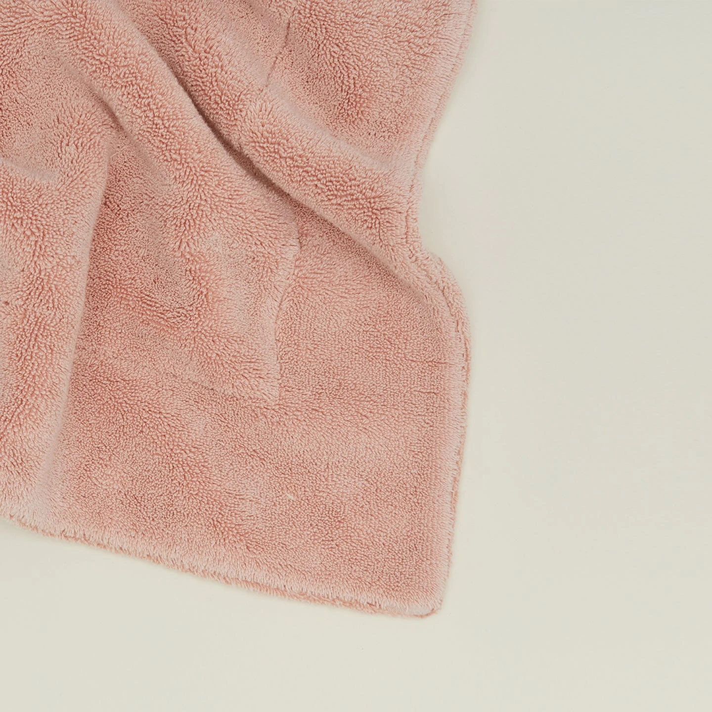 Simple Terry Bath Mat - Blush - Image 2