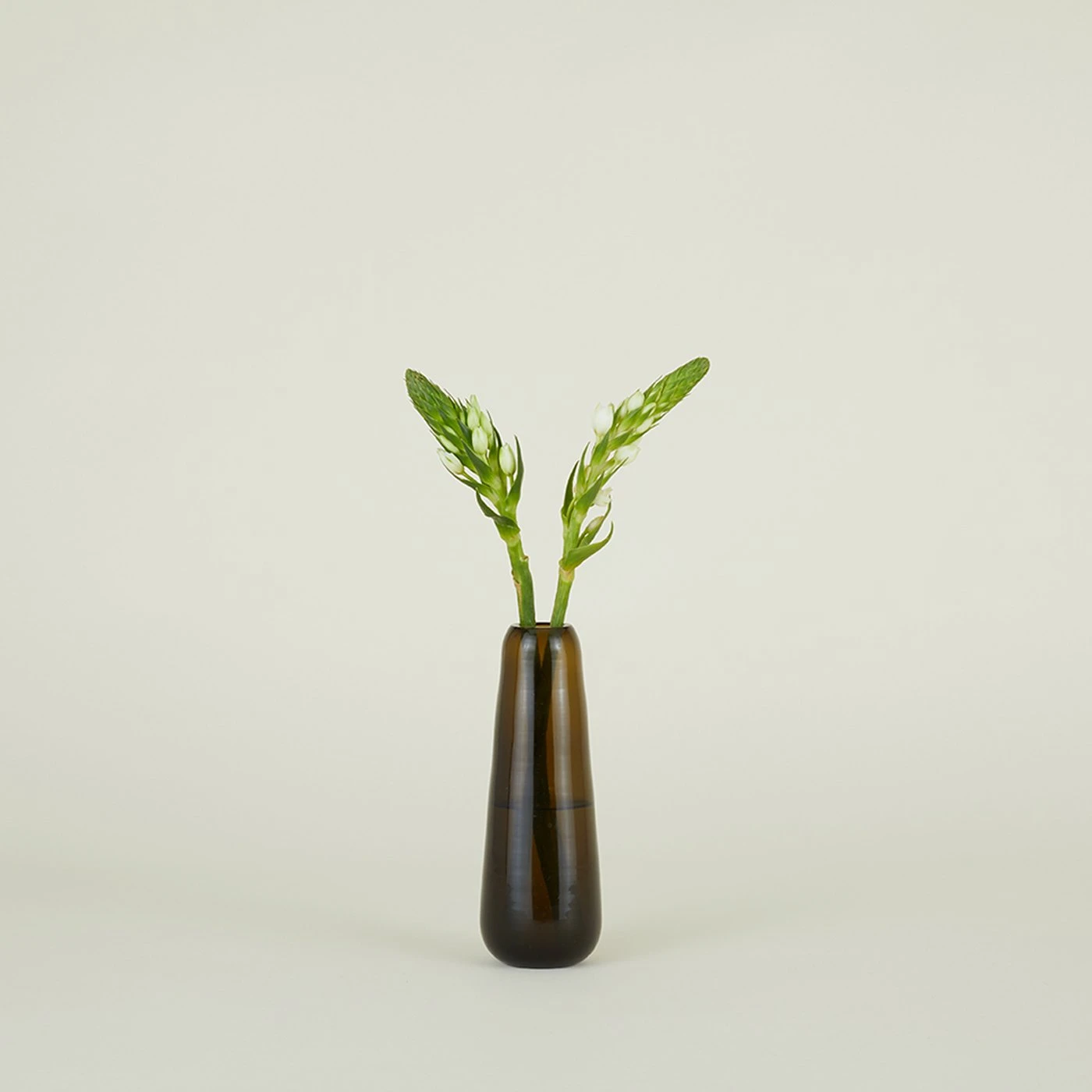Aurora Slim Drop Vase - Olive - Image 3