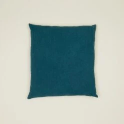 Simple Linen 22x22 Pillow - Peacock