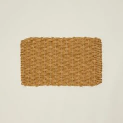 Woven Rope Doormat - Honey