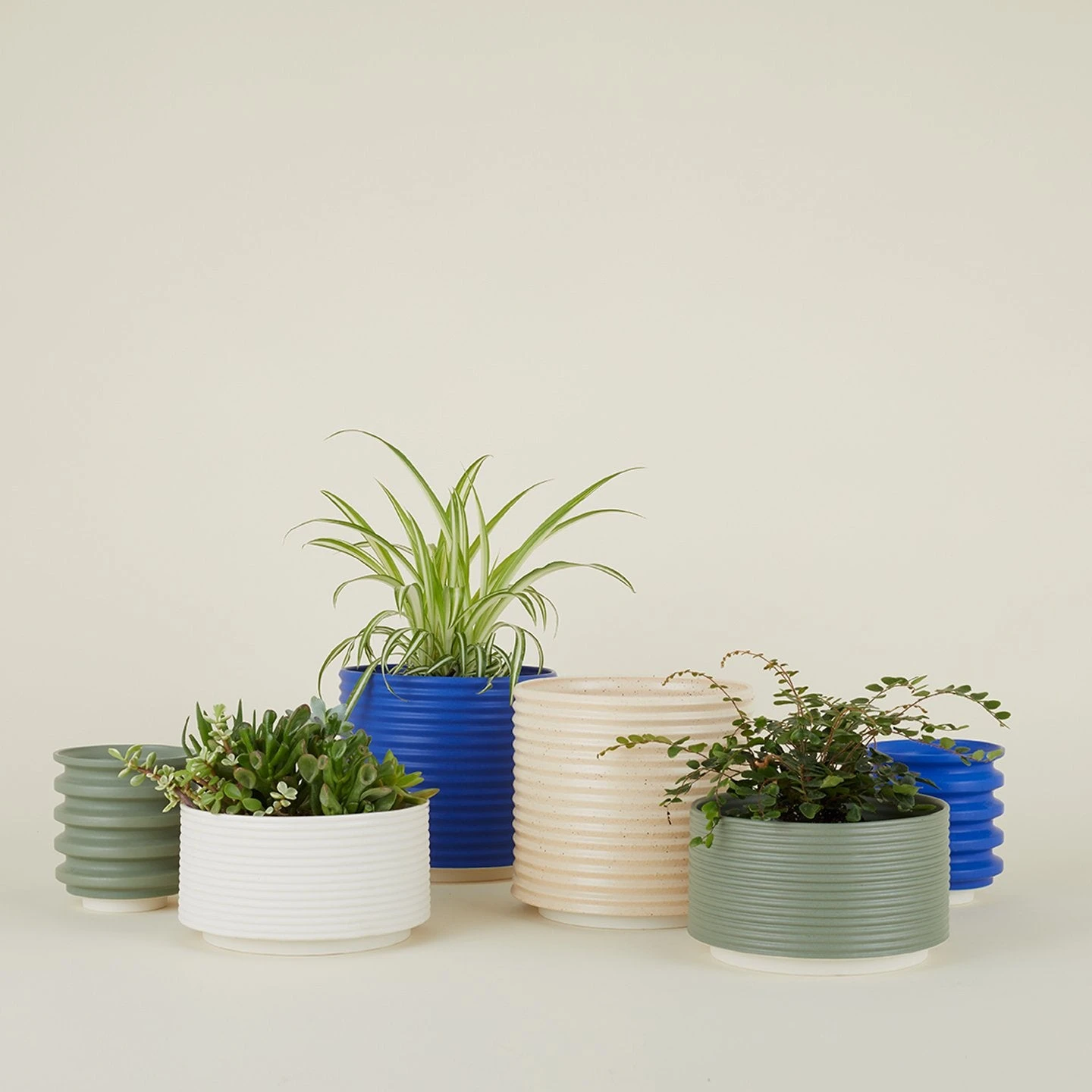 Contour Block Planter - Apricot - Image 4