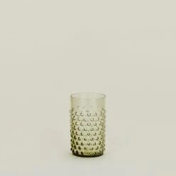 Hobnail Tumbler - Olive