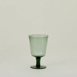 Stemmed Wine Glass - Jade