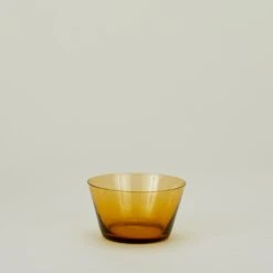 Glass Bowl - Amber