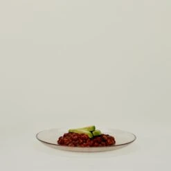 Glass Dinner Plate - Blush