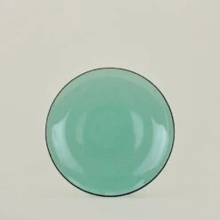 Glass Dinner Plate - Jade