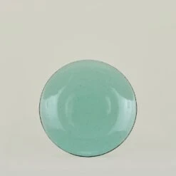 Glass Salad Plate - Jade