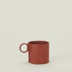 Loop Handled Mug - Terracotta