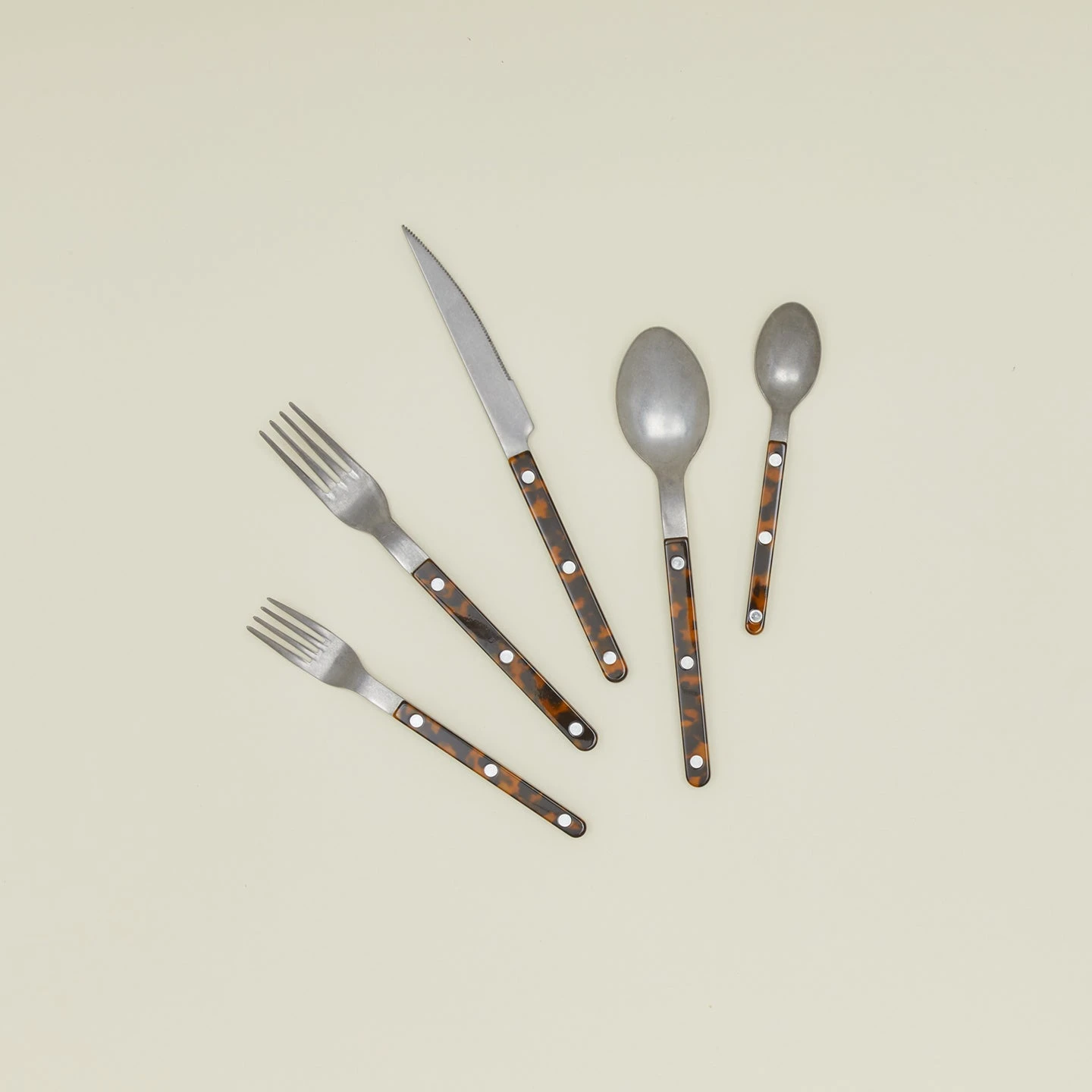 Sabre Bistrot Flatware - Faux Tortoise - Image 2