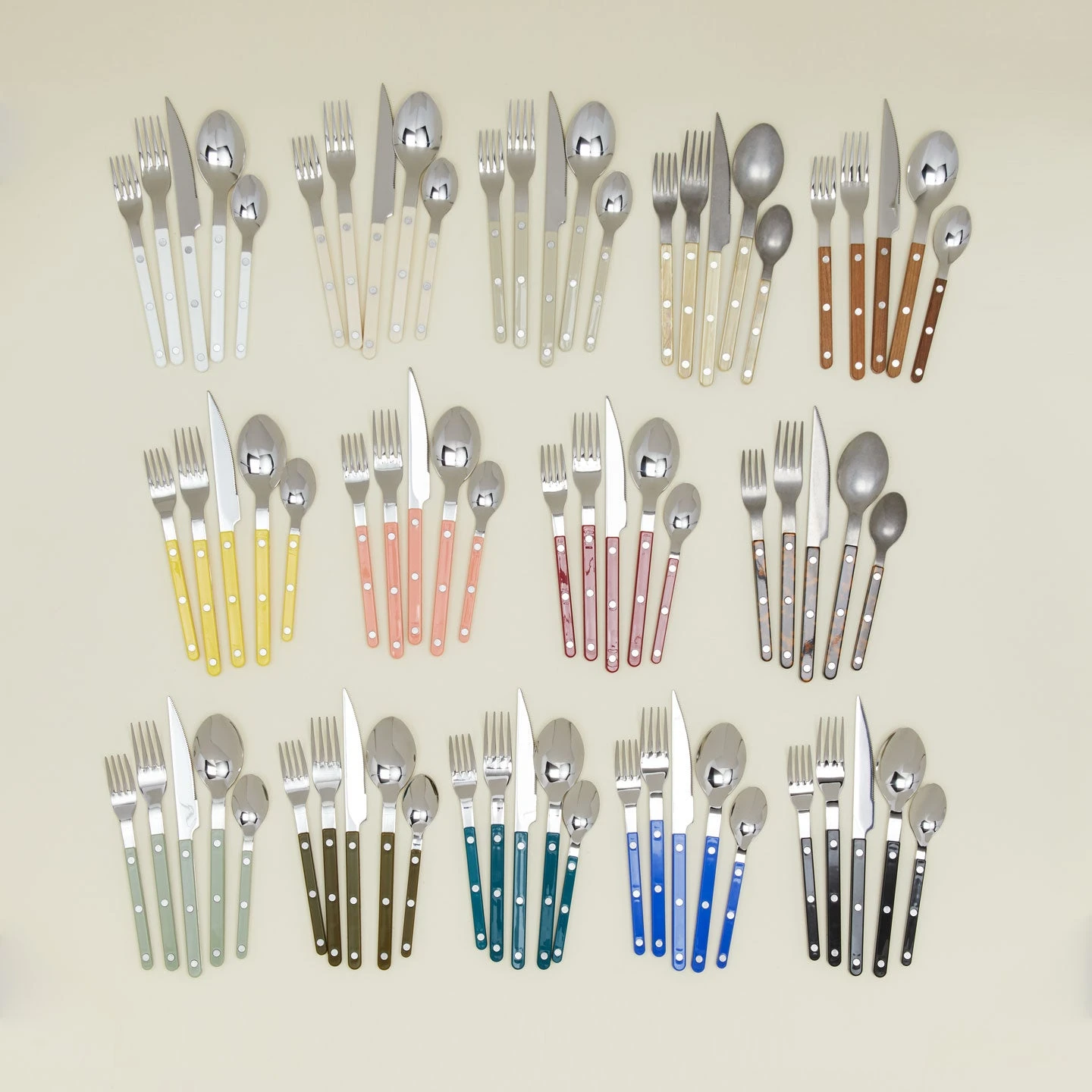 Sabre Bistrot Flatware - Yellow - Image 3