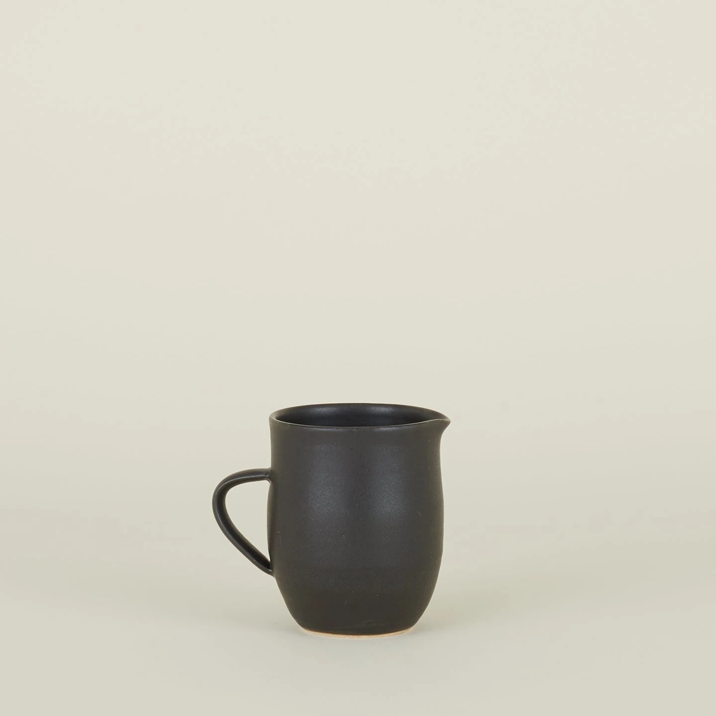 Stoneware Creamer - Black