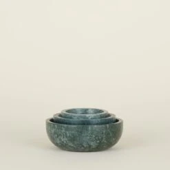 Simple Marble Bowl - Green